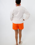 Vintage ClemsonTiger mascot sweatshirt for game day