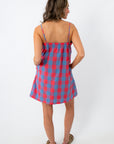 Americana Babe Plaid Mini Dress