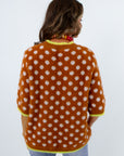 Marnie Fuzzy Polka Dot Sweater