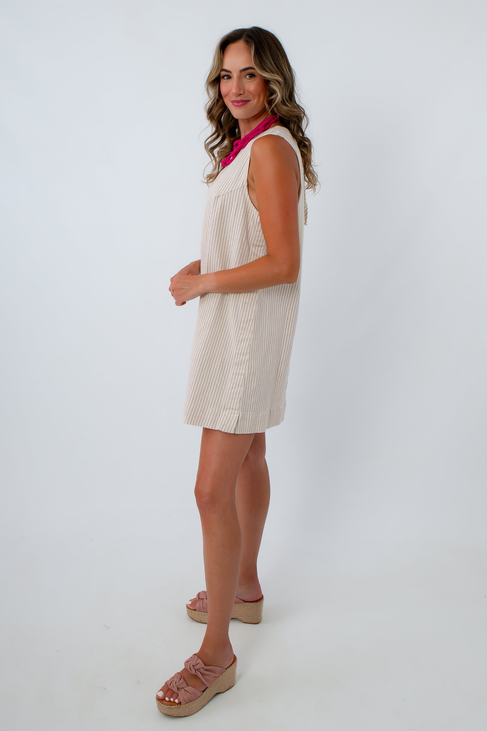Transitional fall gameday dress, transitional fall teacher dress, transitional workwear dress
