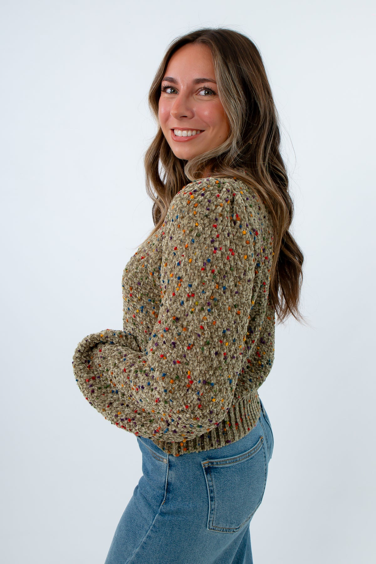 Fireside Fleck Chenille Sweater