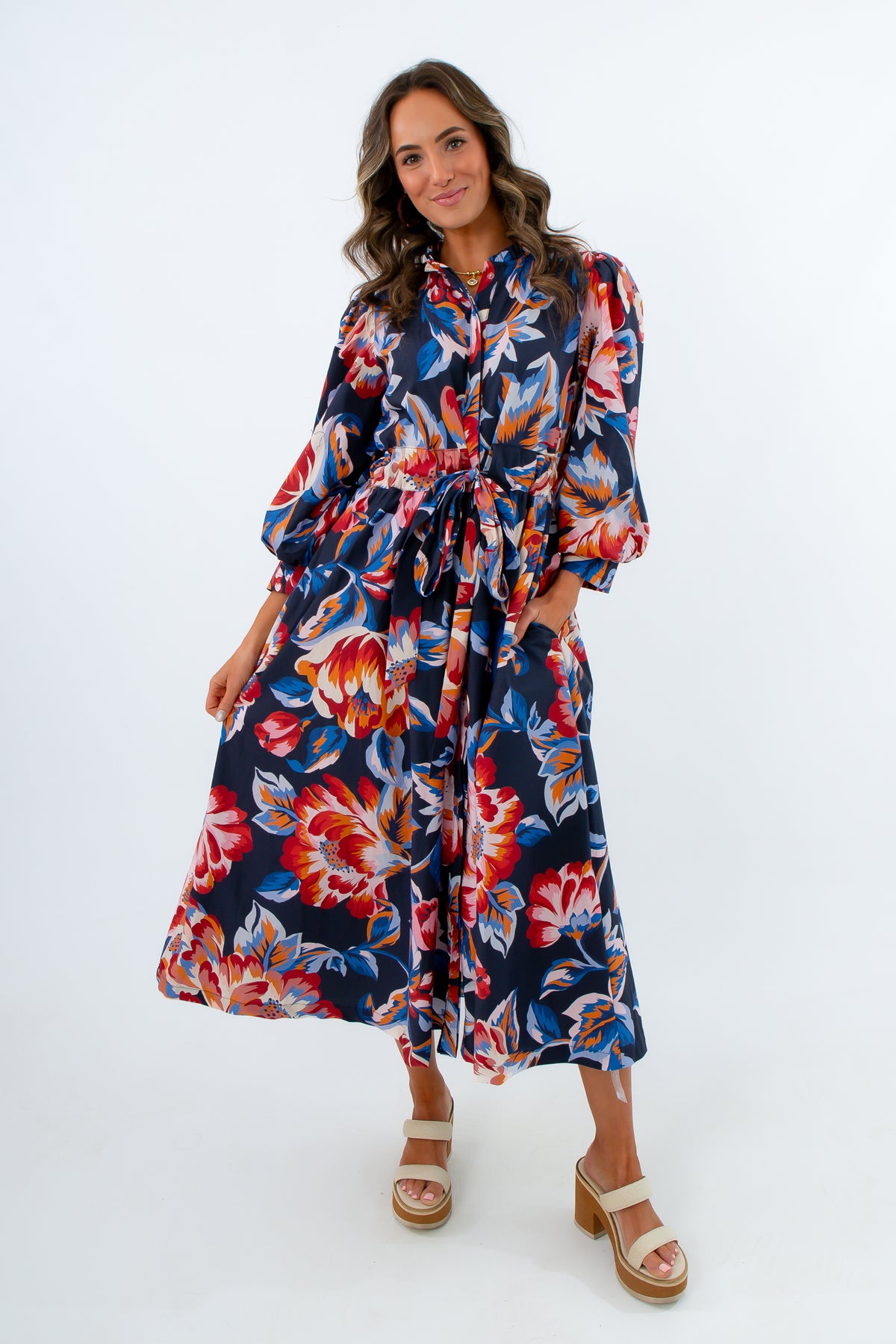 Prosperina Mayfair Hostess Midi Dress
