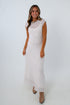Ella White Lace Maxi Dress