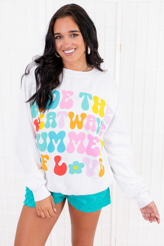 Show Me Your Mumu Summer of Love Sweatshirt-Show Me Your Mumu-L. Mae Boutique