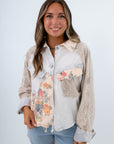 Collected Blooms Patchwork Jacket