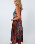 Valencia Patchwork Maxi Dress