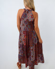 Valencia Patchwork Maxi Dress