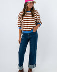 Daze Denim Slow Motion Pleaser Wide Leg Ankle Jean