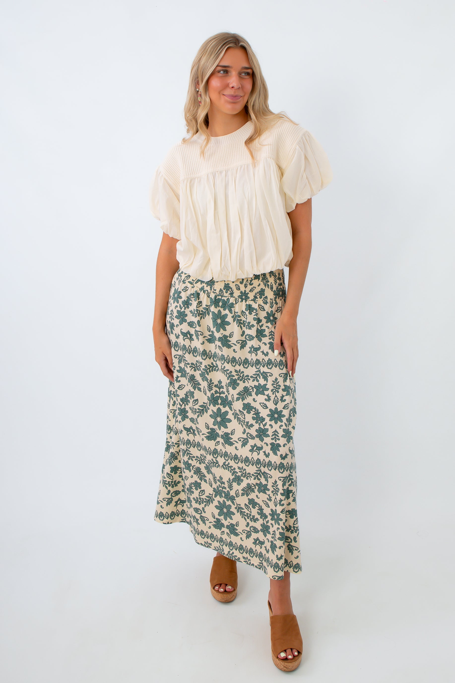 Chic short sleeve fall blouse, ivory blouse, short sleeve fall tops, chic top for back to school