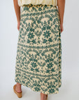 Comfortable fall skirt for women, floral skirt for women, floral maxi skirt