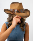 Dusty Roads Concho Summer Cowgirl Hat