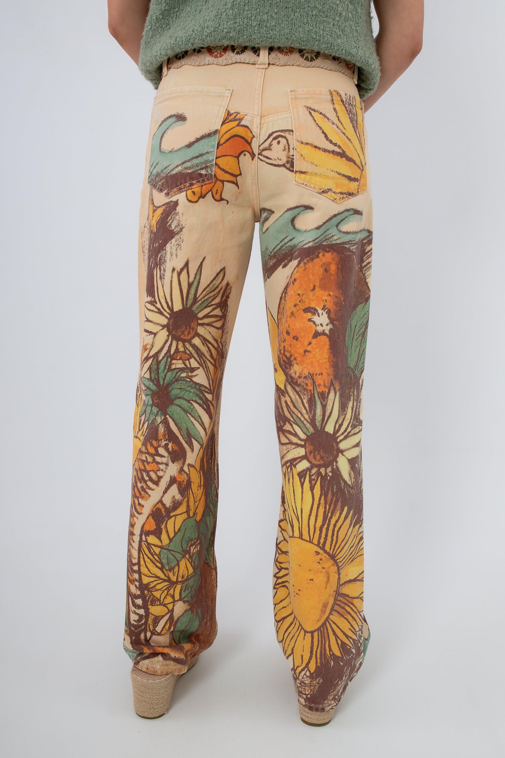 Free People Beach Scene Straight Leg Jean styled outfit