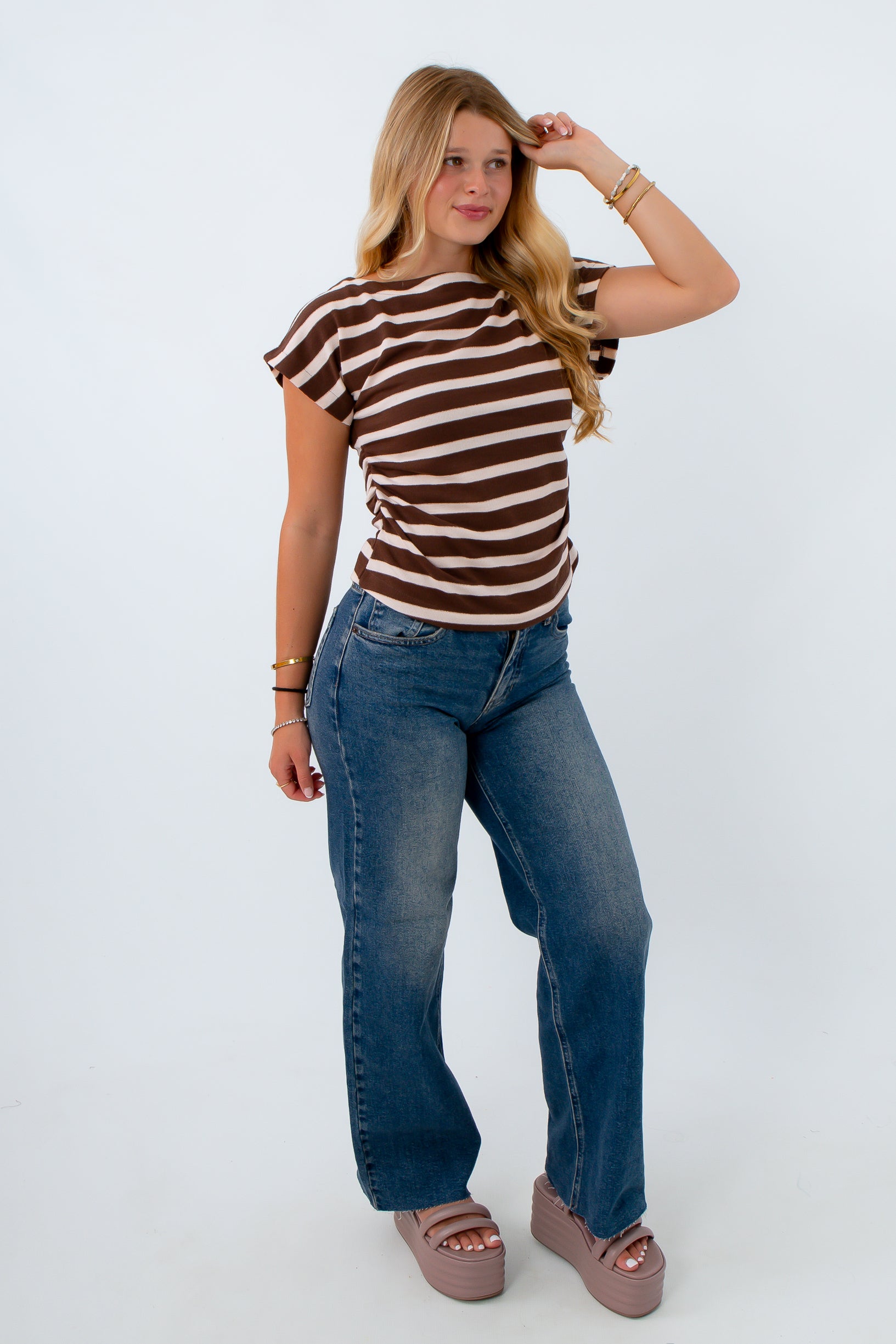 Rachel Vintage Medium Wash Straight Leg Jean