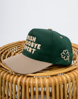 Irish Goodbye Expert St. Patty's Trucker Hat side view