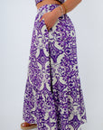Gameday purple skirt, clemson game day outfit, LSU game day outfit, purple skirt set