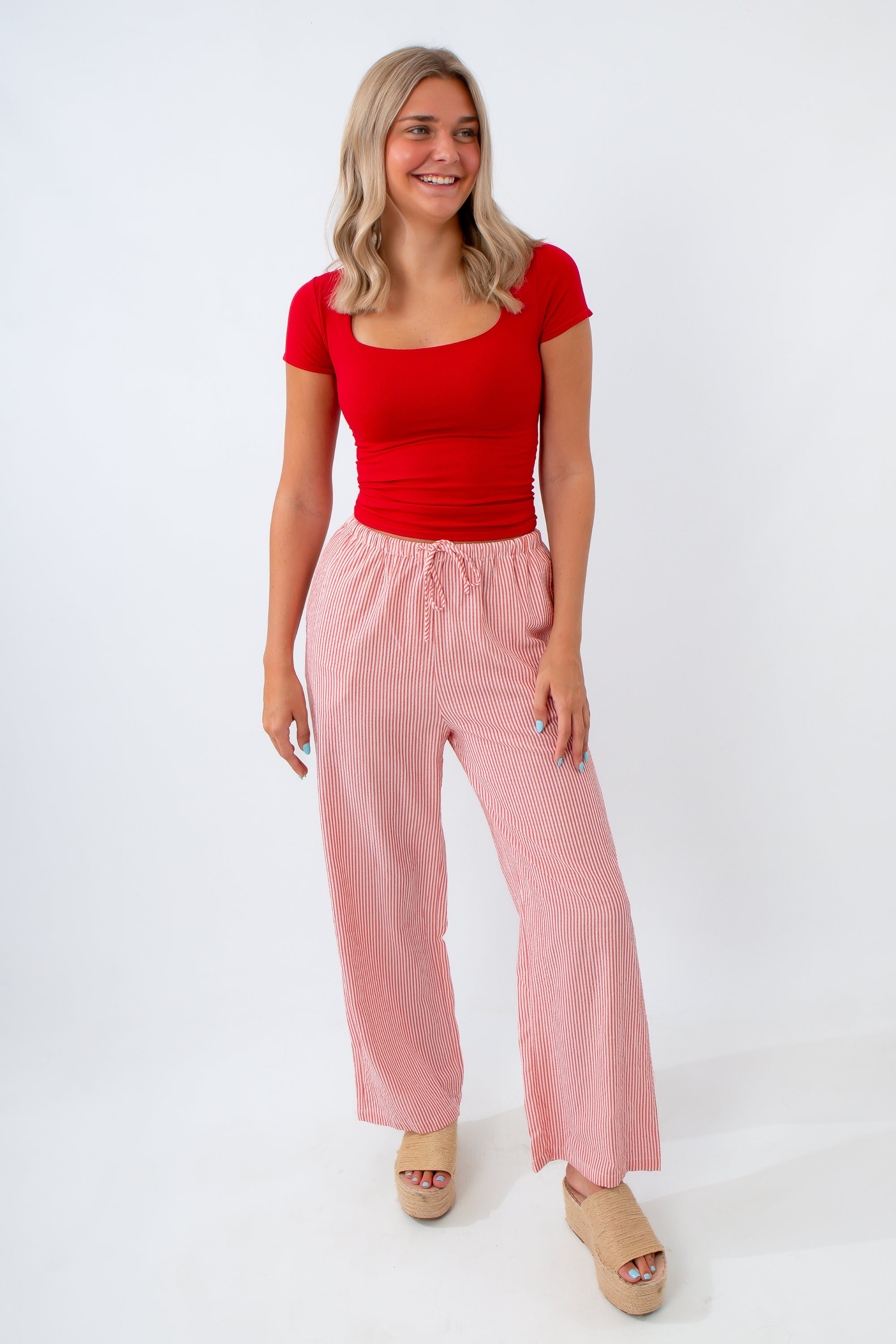 4th of july striped pants perfect by the pool or at the beach