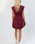 Steve Madden Wine Dyanne Dress
