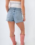 Steve Madden Printed Denim Lilien Short