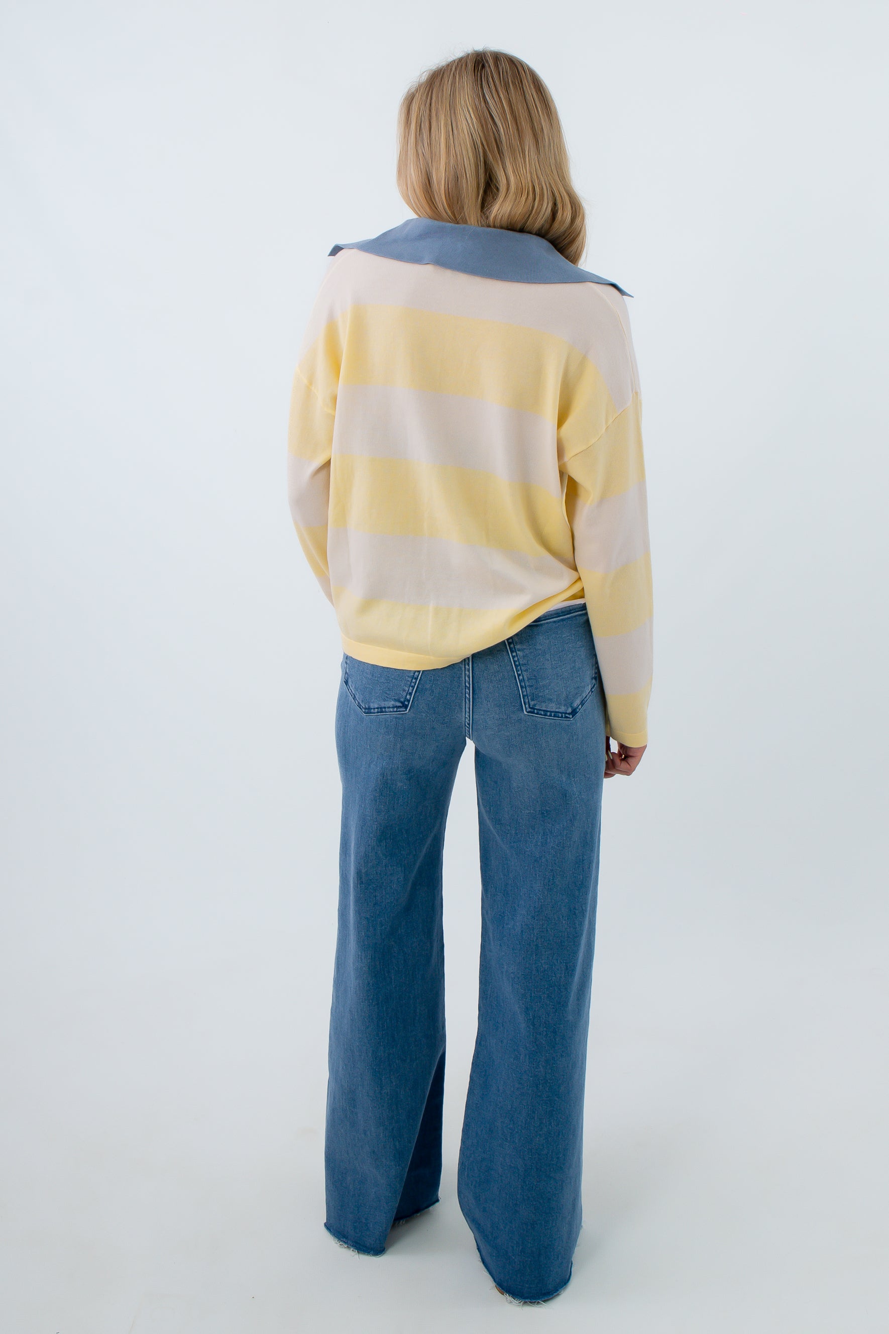 Women’s wide leg jeans with high rise, women's high waisted jeans, daze denim far out jeans