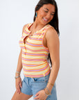 Free People Butter Yellow Stripe Jamie Henley
