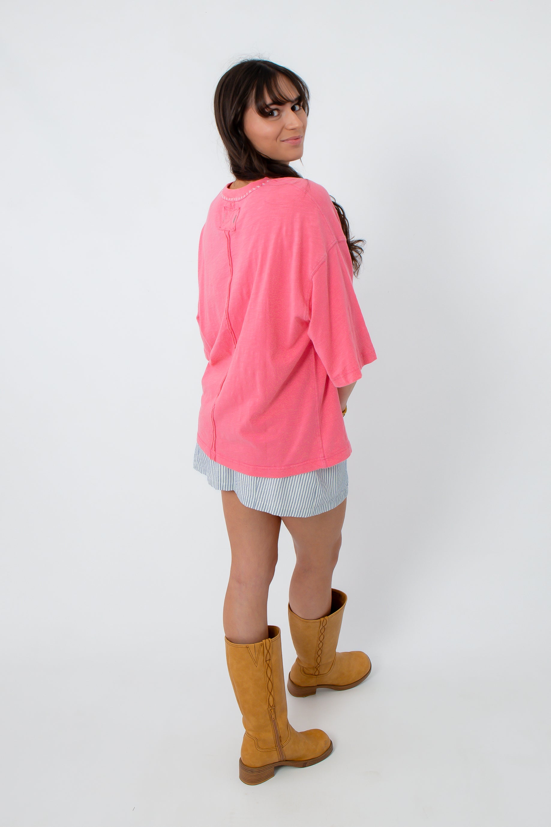 Pink Poppy Spring Tee