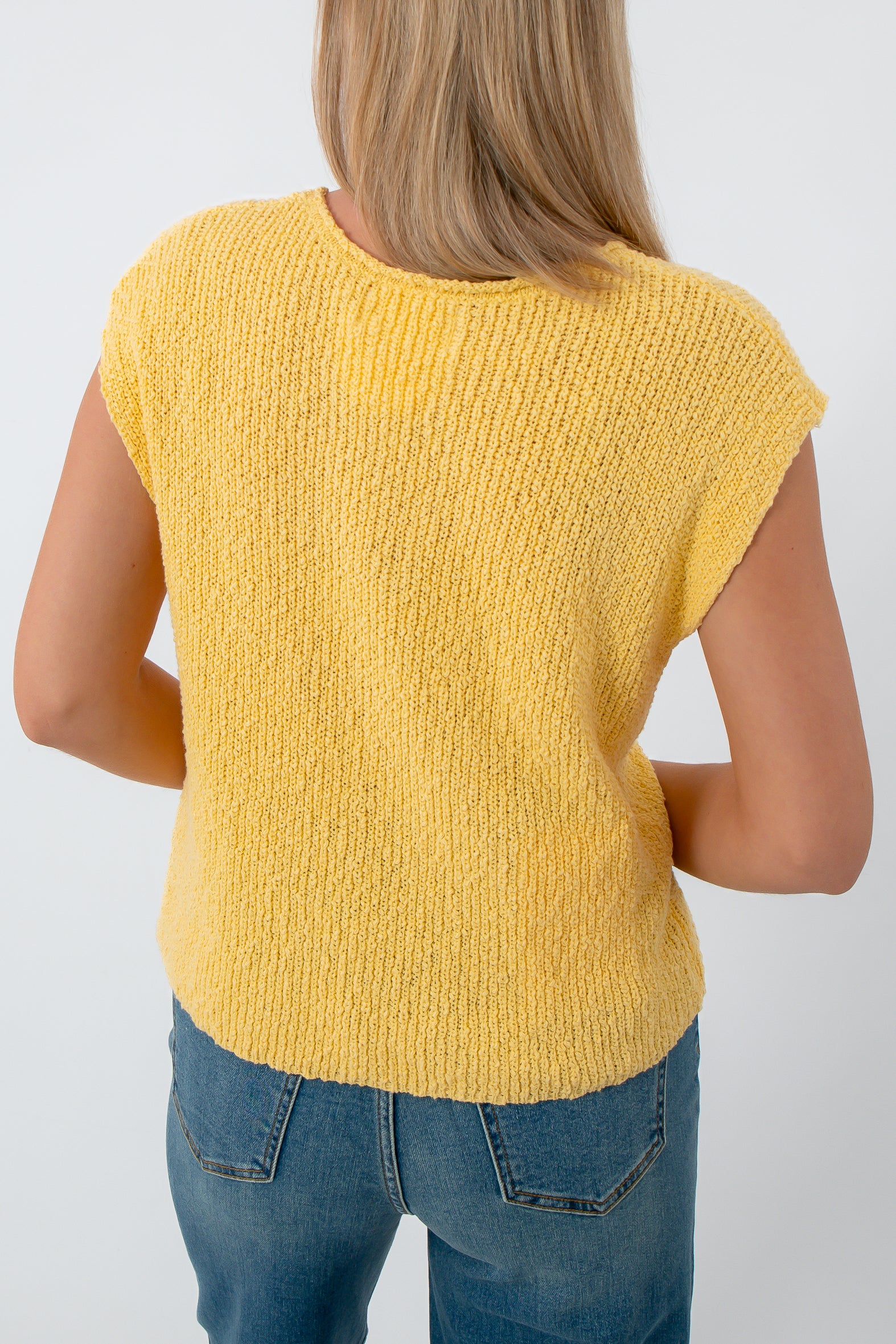 Marigold Slub Knit Sweater