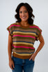 Sunday Funday Striped Sleeveless Sweater