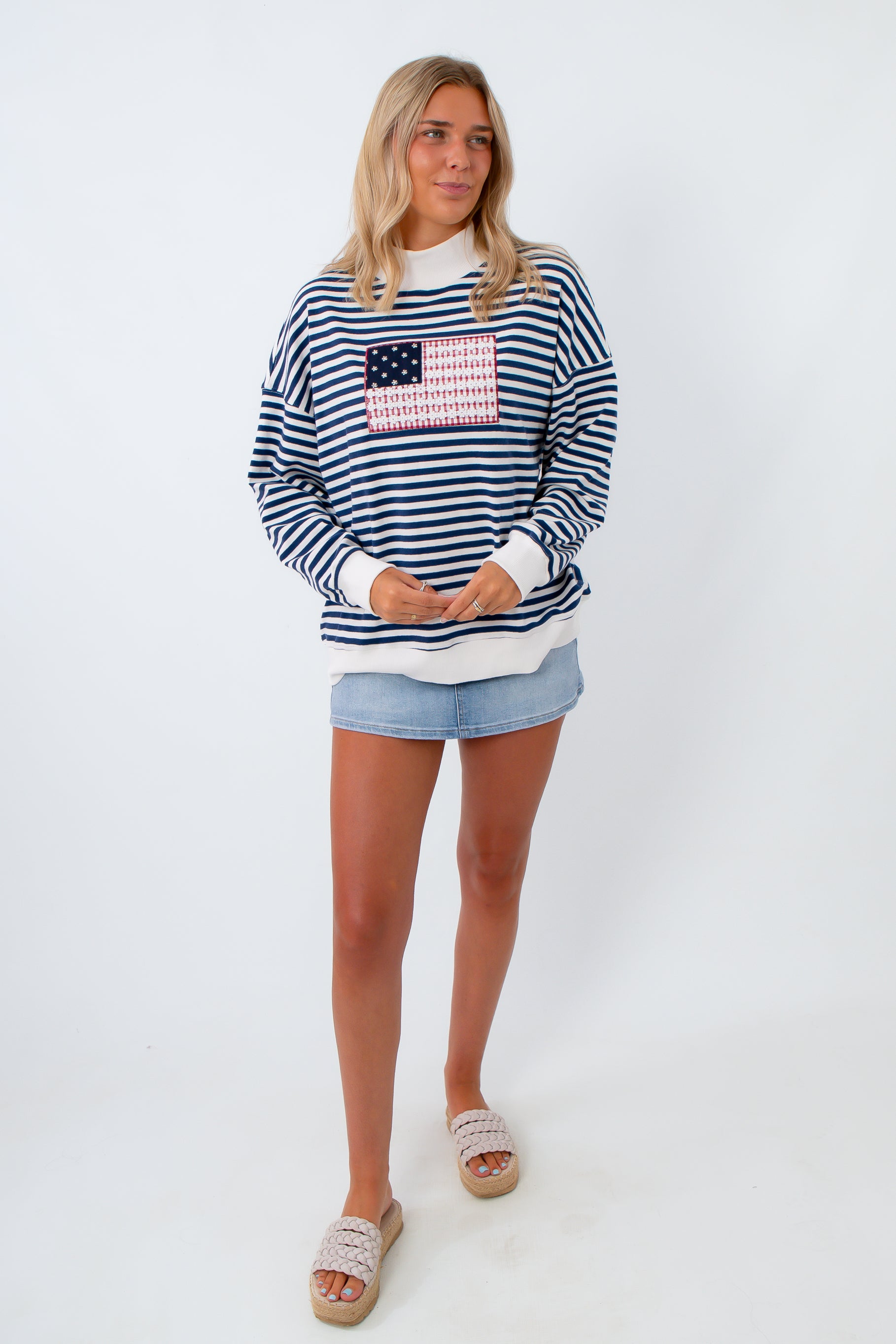4th of July travel outfit for women