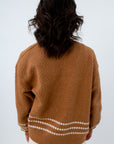 Neutral brown fall cardigan with texture, open front cardigans, neutral fall cardigan, brown textured cardigan
