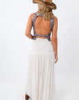 Free People Ivory Raven Maxi Skirt