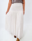 Free People Ivory Raven Maxi Skirt