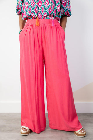 Far And Wide Rose Pink Pants-Mustard Seed-L. Mae Boutique