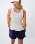 Blue Jean Baby Henley Tank Top
