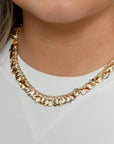 Dainty Gold Disk Charm Necklace-Jewelry-Pannee-L. Mae Boutique & Wild Mabel Clothing
