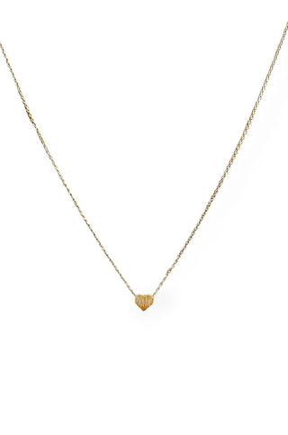 Dainty Gold Heart Necklace-Jewelry-Luxe Group-L. Mae Boutique & Wild Mabel Clothing