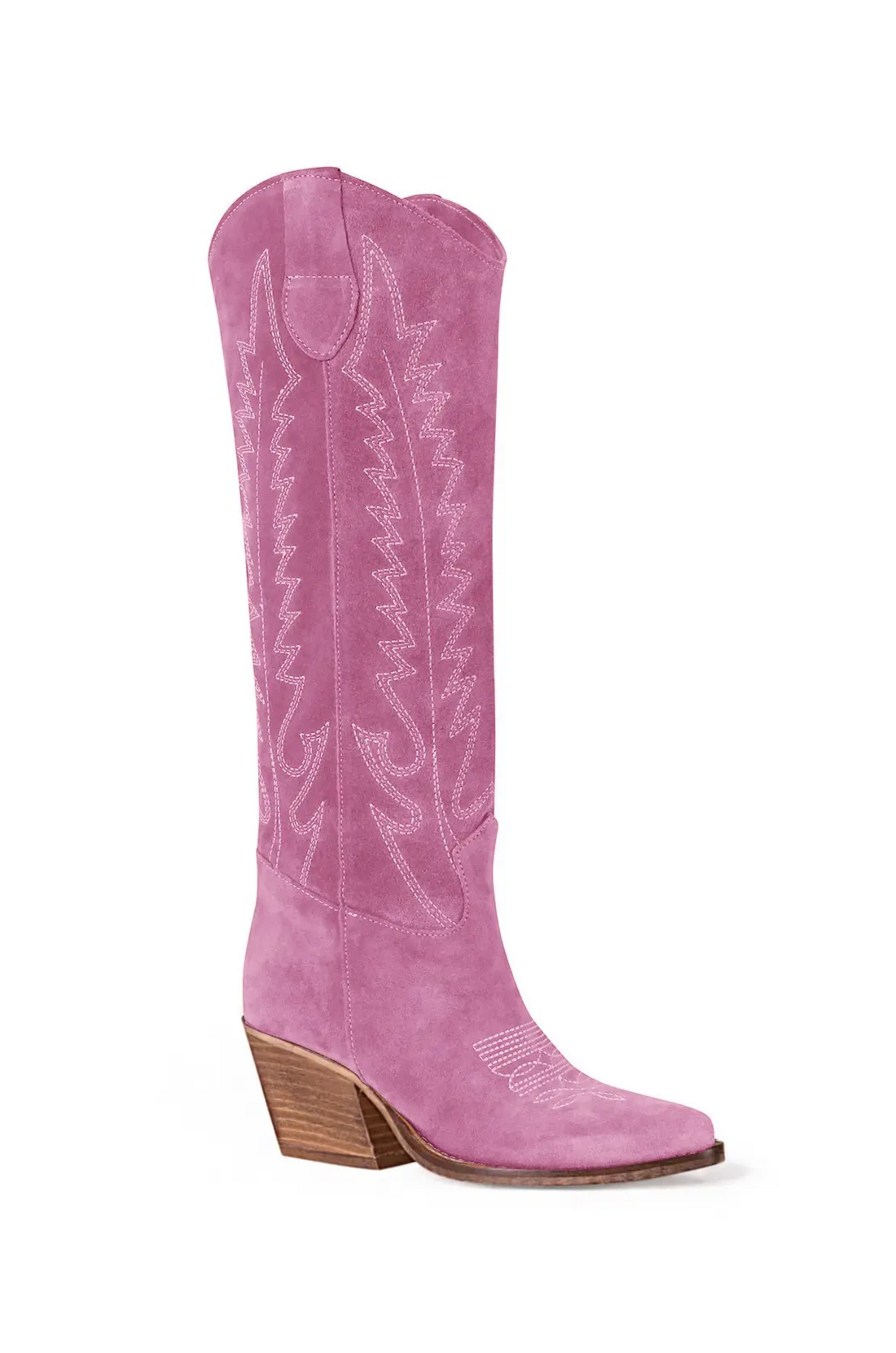 Dallas Rosa Pink Cowboy Boot-Accessories-Kali Shoes-L. Mae Boutique & Wild Mabel Clothing