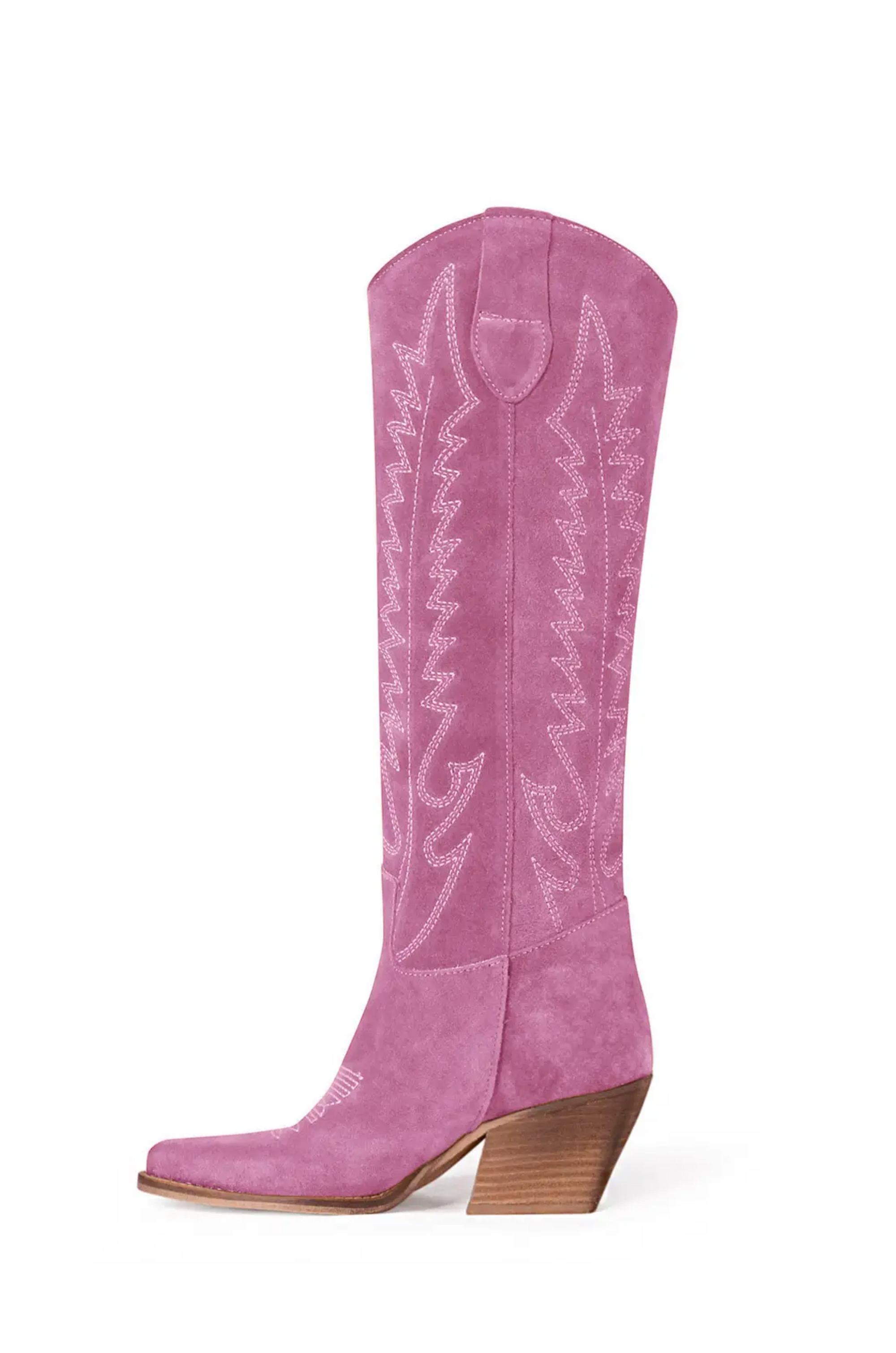 Dallas Rosa Pink Cowboy Boot-Accessories-Kali Shoes-L. Mae Boutique &amp; Wild Mabel Clothing