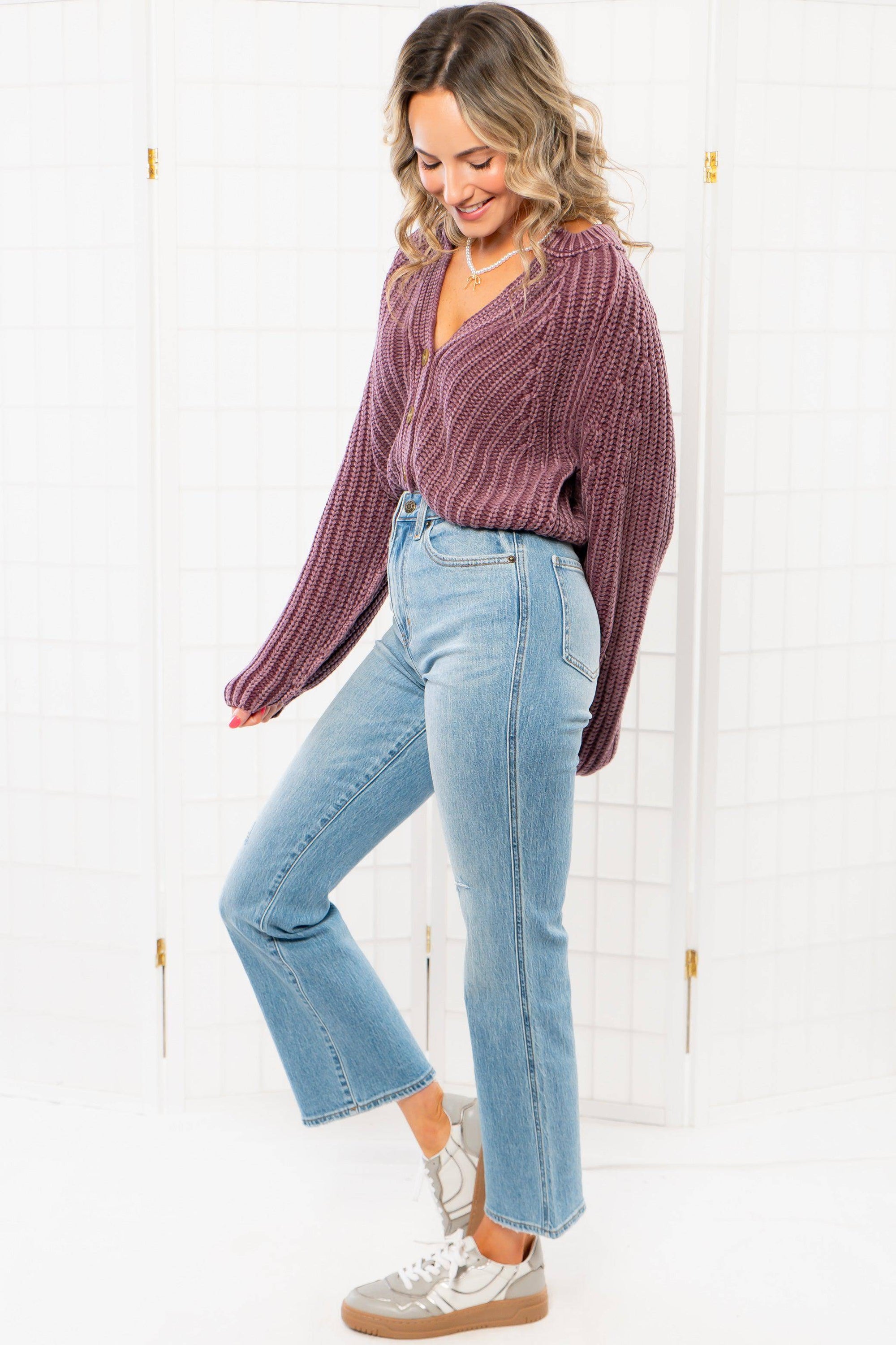 Daze All Mine Vintage Soho High Rise Ankle Flare Jeans-Bottoms-Daze Denim-L. Mae Boutique & Wild Mabel Clothing
