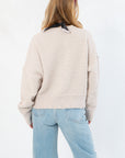 Out Of Range Natural Textured Sweater