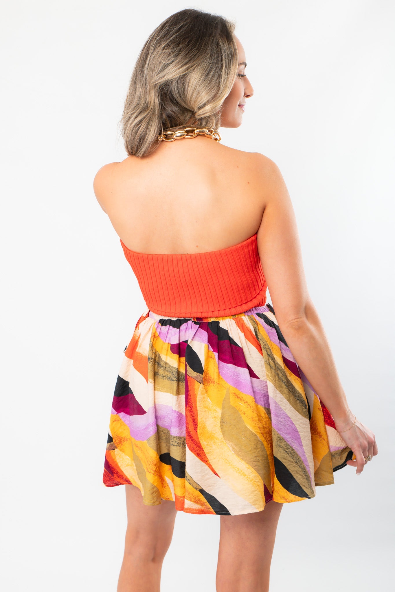 Tilly Multi Printed Skort