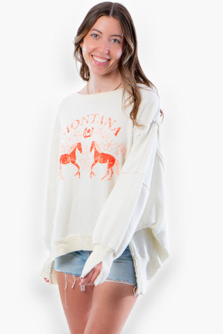 Free People We The Free Coconut Combo Montana Camden Pullover-Free People-L. Mae Boutique