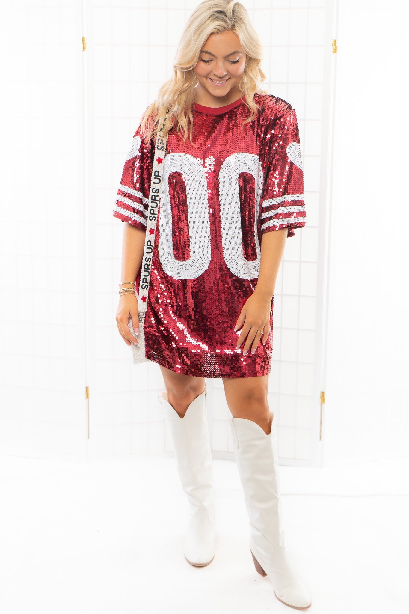 Garnet Sequin Jersey Dress-Dresses-WHY Dress-L. Mae Boutique & Wild Mabel Clothing