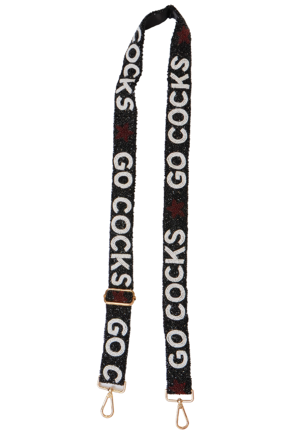 Go Cocks Gamecocks Beaded Strap-Accessories-Tiana Designs-L. Mae Boutique & Wild Mabel Clothing