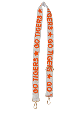 Go Tigers Beaded Gameday Strap-Tiana Designs-L. Mae Boutique