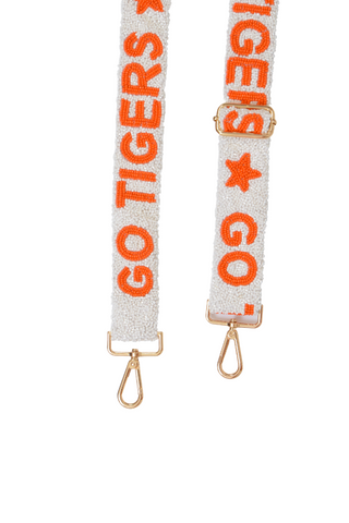 Go Tigers Beaded Gameday Strap-Tiana Designs-L. Mae Boutique