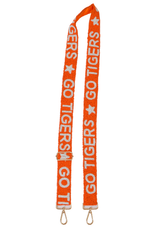 Go Tigers Beaded Gameday Strap-Tiana Designs-L. Mae Boutique