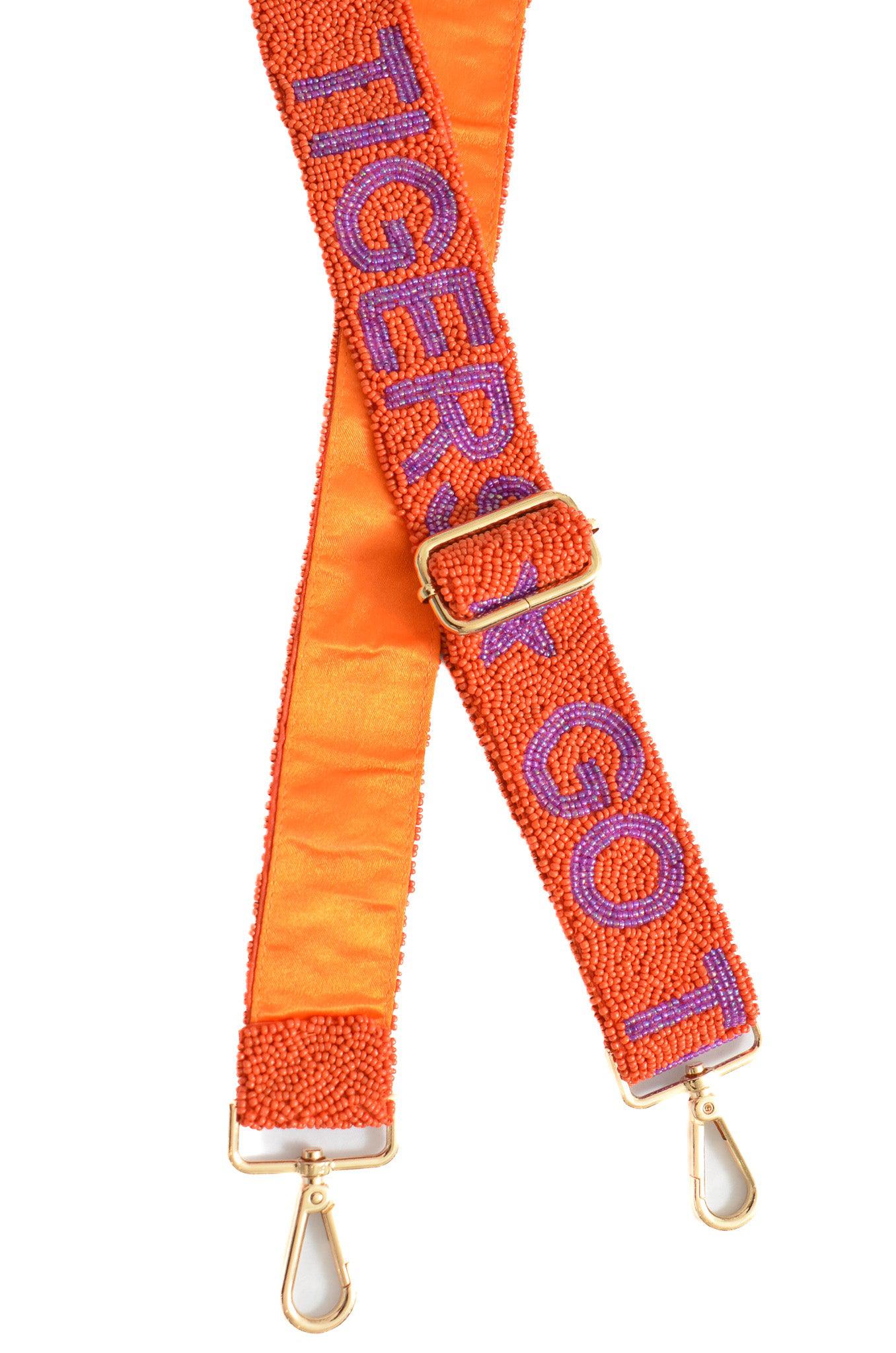 Go Tigers Beaded Gameday Strap-Accessories-Tiana Designs-L. Mae Boutique & Wild Mabel Clothing