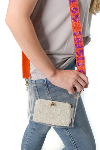 Go Tigers Beaded Gameday Strap-Accessories-Tiana Designs-L. Mae Boutique & Wild Mabel Clothing