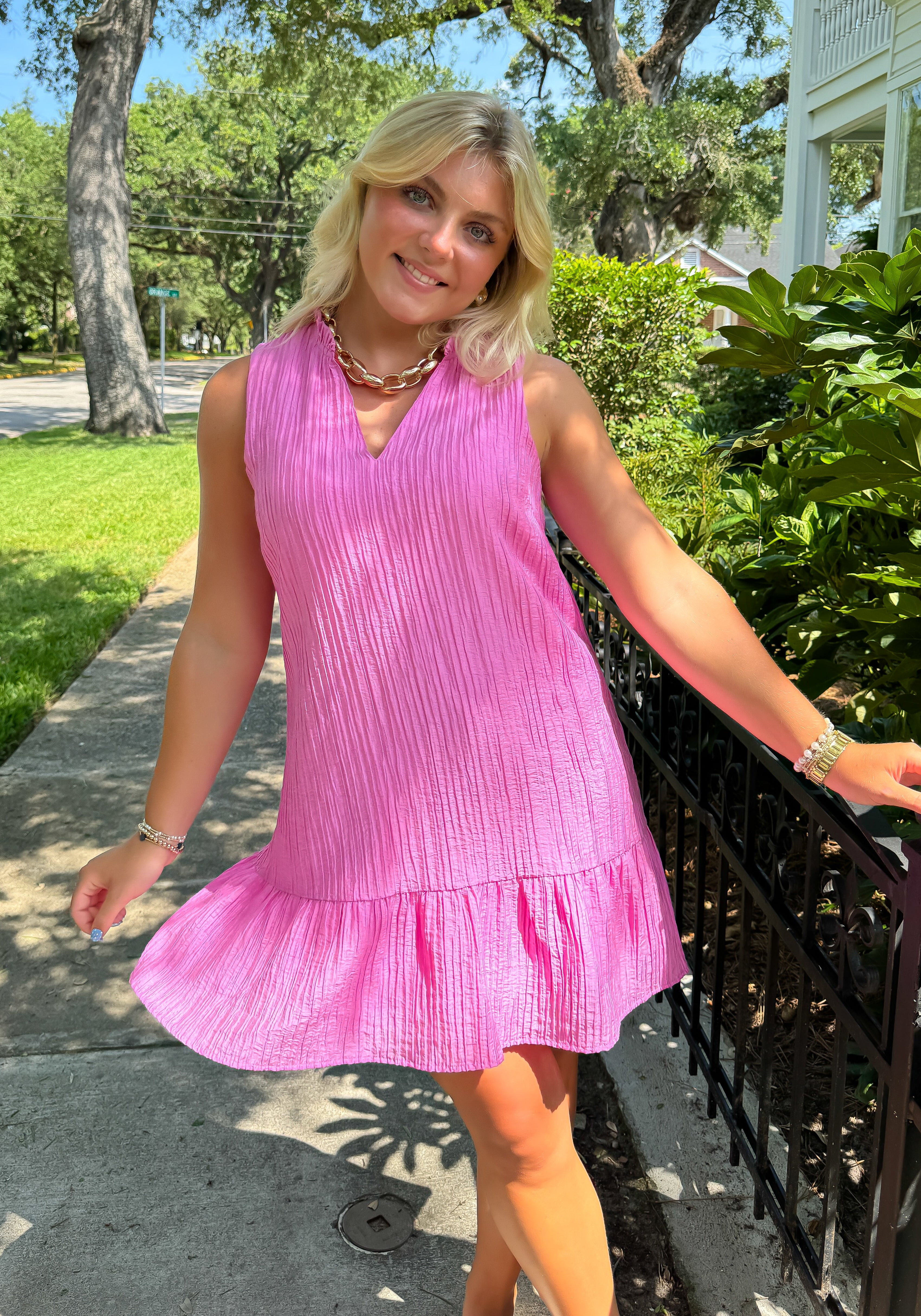 Lush Blooms THML Dress