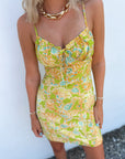 Meadow Muse Sweetheart Mini Dress